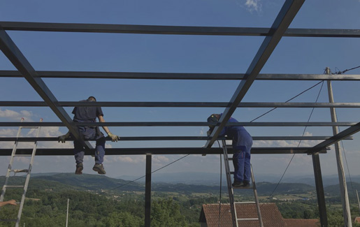 Izrada I Montaža Hala, Nadstrešica I Krovnih Konstrukcija cacak